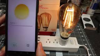 Sengled Smart Bluetooth Vintage Edison LED Light Review [upl. by Litsyrk745]