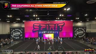 The California All Stars  San Marcos Junior Gold  SoCal Spirit Championships 2024 [upl. by Bevers]