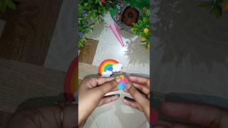 Diy key ring tutorial superclay diy craft myart shorts youtubeshorts [upl. by Stern144]