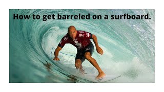 HOW TO GET YOUR FIRST BARREL SURFING [upl. by Jasun]