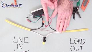 How to Dimmer Switch SinglePole wiring  Save Money TV [upl. by Brittaney]