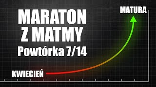 Powtórka do Matury z Matmy PP i PR 714  ULTRA Maraton do Matury z Matematyki [upl. by Easlehc978]