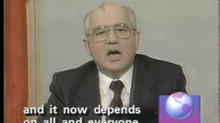 Gorbachev Resigns December 25 1991 [upl. by Nageet]