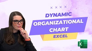 How to Create a Dynamic Organizational Chart in Microsoft Excel [upl. by Rosdniw]