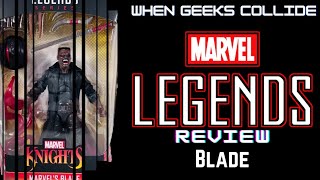 MARVEL LEGENDS REVIEW  BLADE [upl. by Valley286]