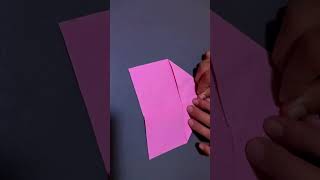 How to make Red paper airplane that Fly far diy​ paperplane paper shortvideo shorts [upl. by Parrie]