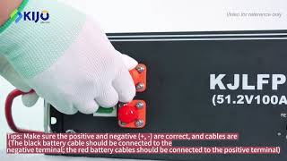 Installation Video of KIJO LV Rackmounted Lithium Battery Power Supply [upl. by Nilat]