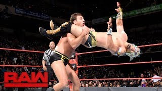 Kalisto vs Drew Gulak Raw Oct 30 2017 [upl. by Sidoeht97]