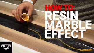 How To Create a Marbled Epoxy Resin Effect [upl. by Peregrine821]