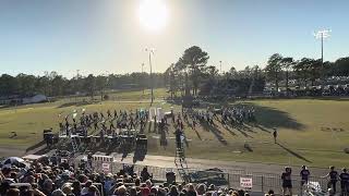 102823 West Johnston High School Marching Band [upl. by Nauqas]