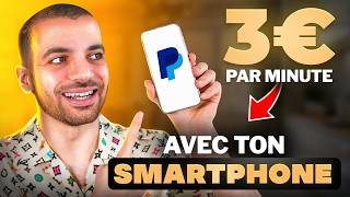 Gagner 3€ par Minute avec cette Application Argent Paypal Facile [upl. by Enelia718]