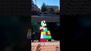 Why did the LEGO chicken cross the road minecraft funny 😝 minecraftideas minecraftfigures [upl. by Henrie]