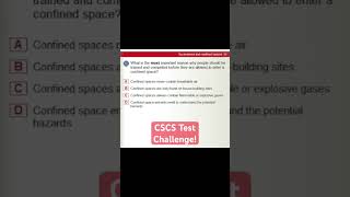 CSCS Test UK  CSCS Card UK 2024 constructionsafety cscscard buildingcareers english exam [upl. by Hanser]