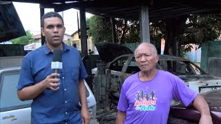 Comerciante Portuense Pede Apoio da População com Pix Solidário Após Veículo Incendiar em Oficina [upl. by Domeniga38]