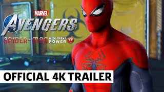 Marvels Avengers SpiderMan With Great Power Cinematic Trailer [upl. by Ntsuj]