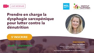 Prendre en charge la dysphagie sarcopénique pour lutter contre la dénutrition [upl. by Ultima18]