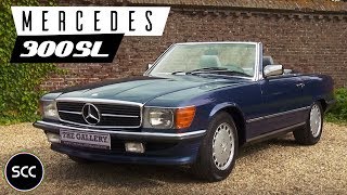 MERCEDES 300 SL 1986  Modest test drive  MercedesBenz W107 engine sound  SCC TV [upl. by Bunch]