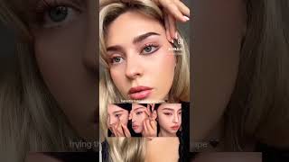 try this cat eye makeup hack eyemakeup beauty [upl. by Ansilme]