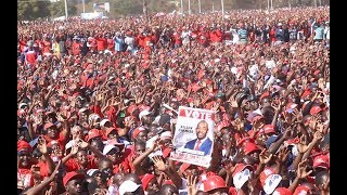 Chamisa holds final rally ahead of Zimbabwe elections [upl. by Lledrac225]