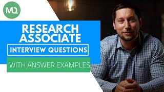 Research Associate Interview Questions and Answers [upl. by Etselec]