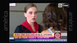 Reyna Pachas sin quotDisneyworkquot  Al fondo hay Sitio Noticias  2703 2015 [upl. by Nahtnaoj852]