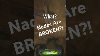 Nades are BROKEN in Warzone warzone [upl. by Bassett]