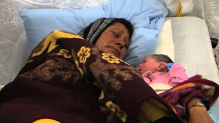 Meet baby Fatima first newborn at UAEJordan field hospital [upl. by Demetri533]