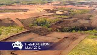 Fortescue Metals Group FMG Solomon Project fly over footage [upl. by Lomaj]