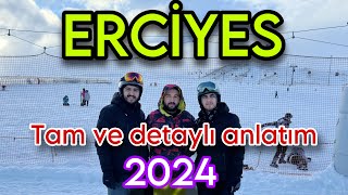 ERCİYES KAYAK MERKESİ TAM VE DETAYLI ANLATIM 2024 [upl. by Iaria86]