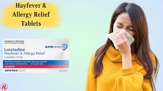 APOHEALTH Loratadine Hayfever amp Allergy Relief Tablets [upl. by Enined]