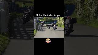 Motosiklet Kazası youtubeshorts keşfet crash kaza yamaha suzuki kawasaki [upl. by Esiocnarf174]