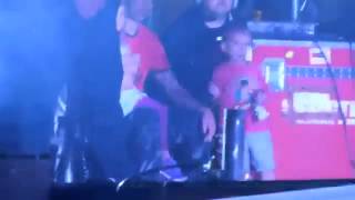 Jaxon Bieber playing at Believe Tour [upl. by Laeno]