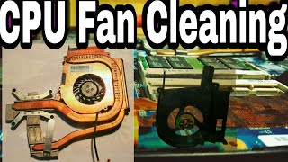 How to clean laptop CPU fan STEP BY STEP Apply thermal paste Fix overheating Sony Vaio CS series VGN [upl. by Jagir531]