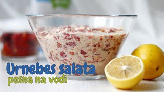 URNEBES salata  zdrava  posna na vodi  veganska [upl. by Nairrad]