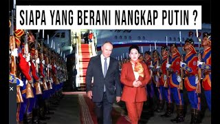 BUKANNYA DITANGKAP PUTIN MALAH DI SAMBUT KARPET MERAH OLEH MONGOLIA [upl. by Ymrej16]