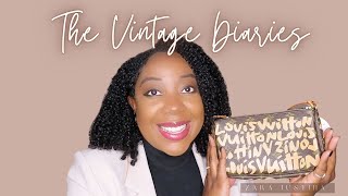 The Vintage Diaries  Louis Vuitton Stephen Sprouse Grafitti Unboxing amp Review  Zara Justina [upl. by Reinhart153]