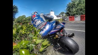 TT ISLE of MAN 200mph 320kmp FULL THROTTLE ROAD RACE [upl. by Rimhsak]