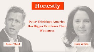 Peter Thiel Says America Has Bigger Problems Than Wokeness [upl. by Eberle526]