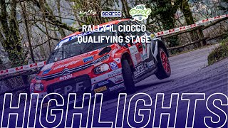 CIAR Sparco  HIGHLIGHTS  Rally Il Ciocco  Qualifying Stage [upl. by Thynne82]