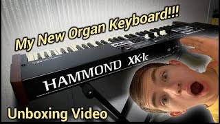 Unboxing my New Hammond XK1c [upl. by Adnola506]