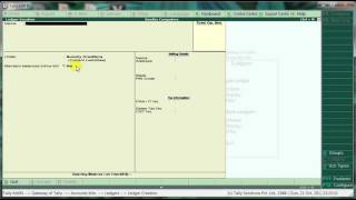 Create Ledgers in Tally Telugu Tutorial [upl. by Nipsirc]