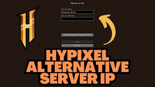 Minecraft Hypixel Alternative IP Address [upl. by Karly]