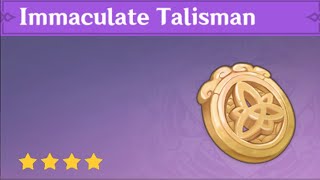 How to get Immaculate Talisman Genshin Impact [upl. by Eirot]