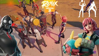 Party Royale in Chapter 2 Remix Voice chat  Fortnite [upl. by Knowle187]