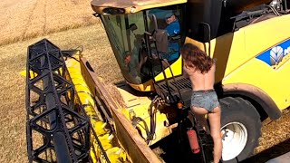 🔥Can a Pretty Girl Really Dominate the World of TRACTOR Driving Farming 2024 [upl. by Spurgeon]