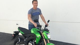 2017 Kawasaki Z125 Pro Video Walkaround [upl. by Elleirbag]