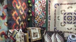 Timeless Treasures Quiltworx Booth Tour [upl. by Zurc523]