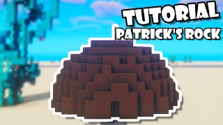 How To Build Patrick Stars House in Minecraft [upl. by Joachima]