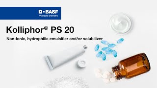 Kolliphor ® PS 20 from BASF North America [upl. by Mari]