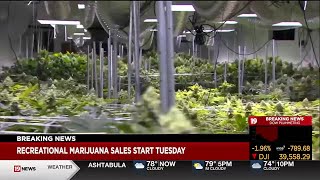 Ohio recreational cannabis sales start Tuesday for some dispensaries [upl. by Devol]